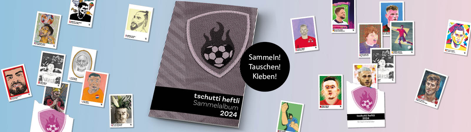 tschutti heftli Sammelalbum EM 2024 tschutti heftli Sammelalbum EM 2024