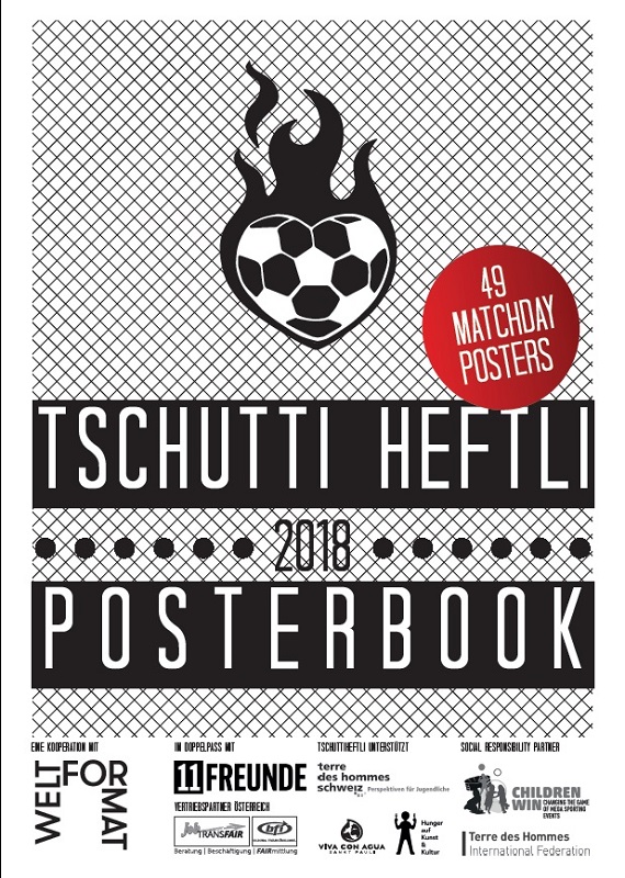 Tschutti 2018 Posterbook Matchdayplakat
