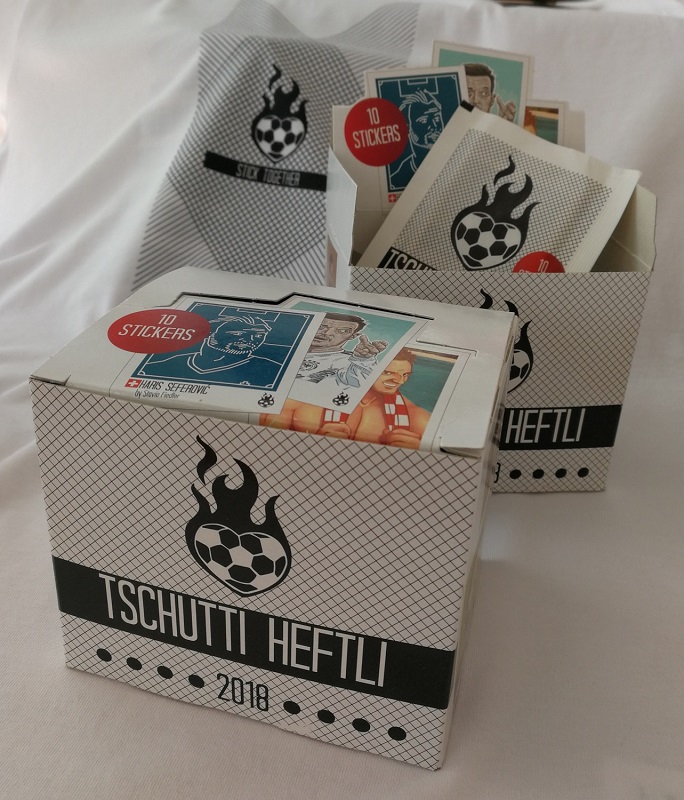 Tschutti WM2018 Stickerbox