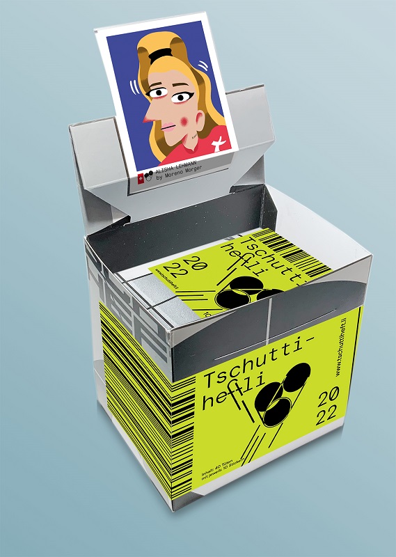 Stickerbox EM 2022 der Frauen von Tschuttiheftli