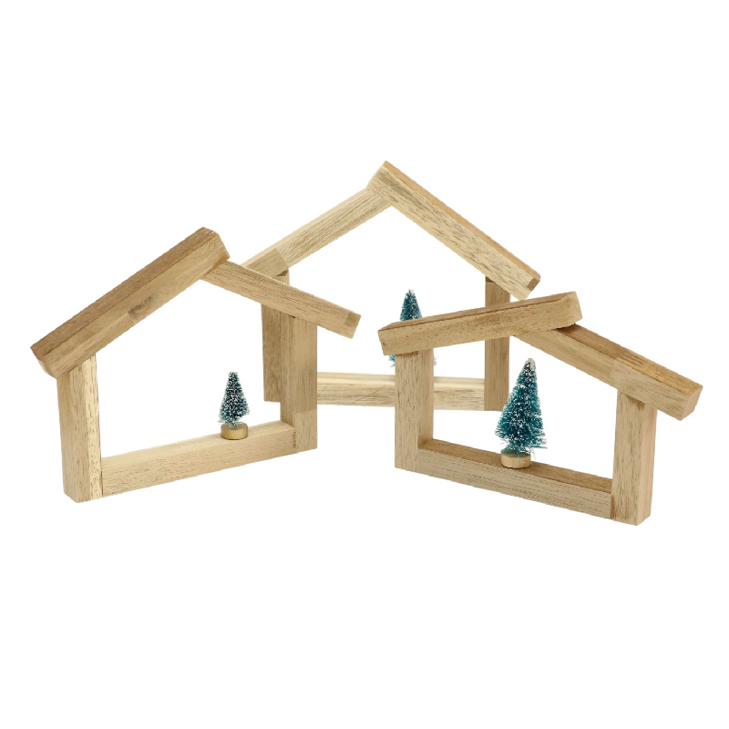 Fensterdeko  BALANCE (Haus mit Baum)