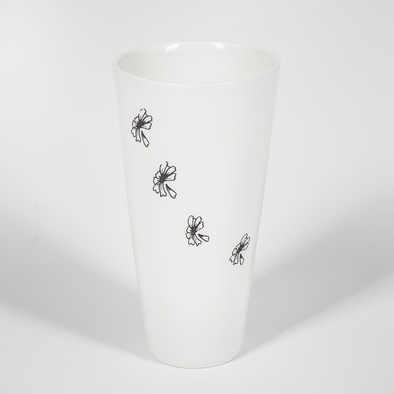 KERAMIKVASE (konisch)