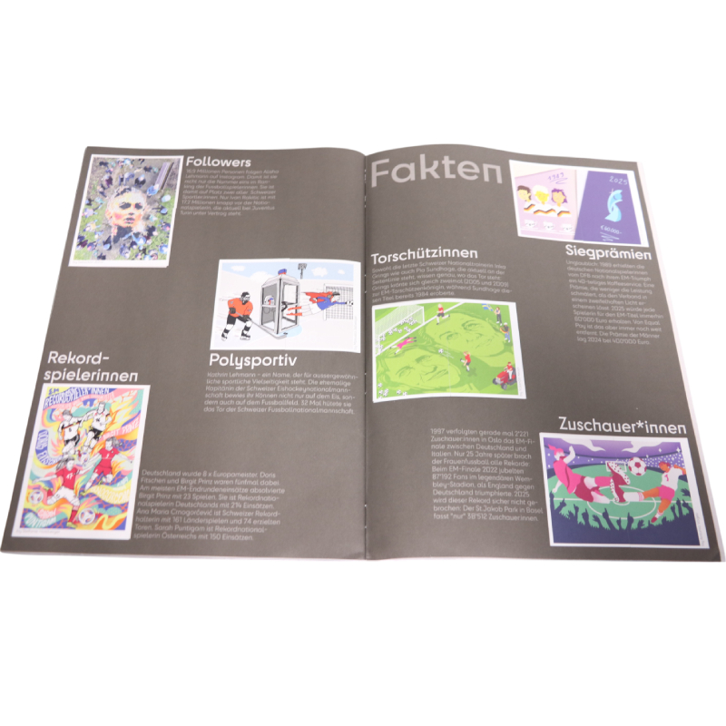 Fakten - Einzelsticker zur EM der Frauen 2025