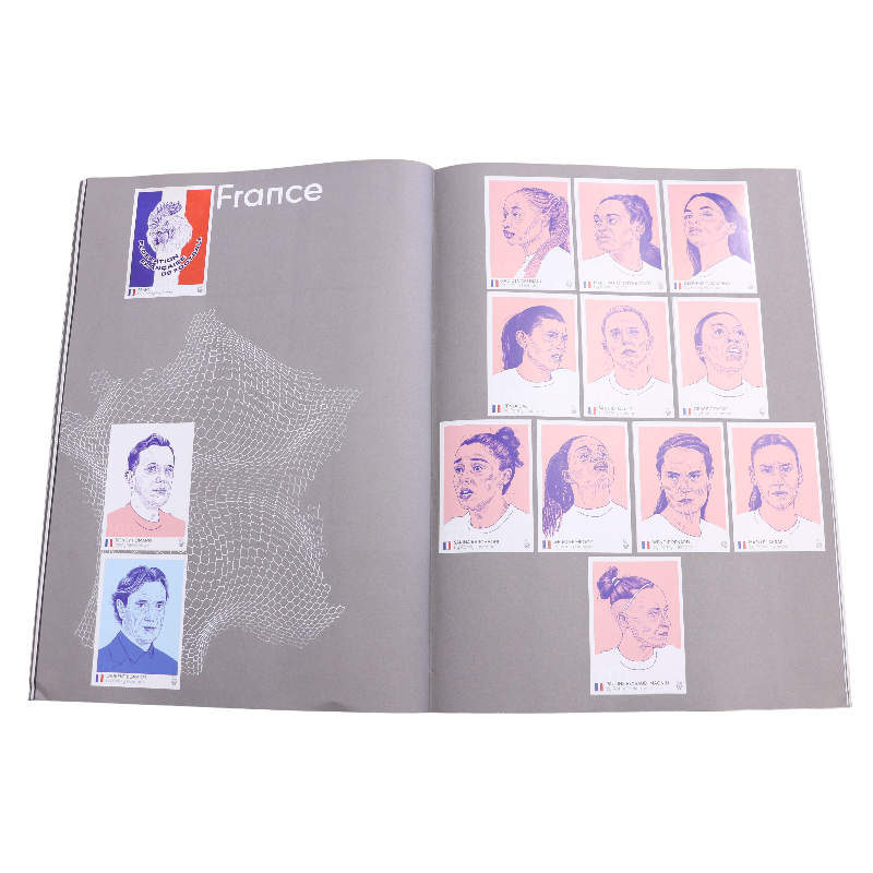 Frankreich - Einzelsticker zur EM der Frauen 2025