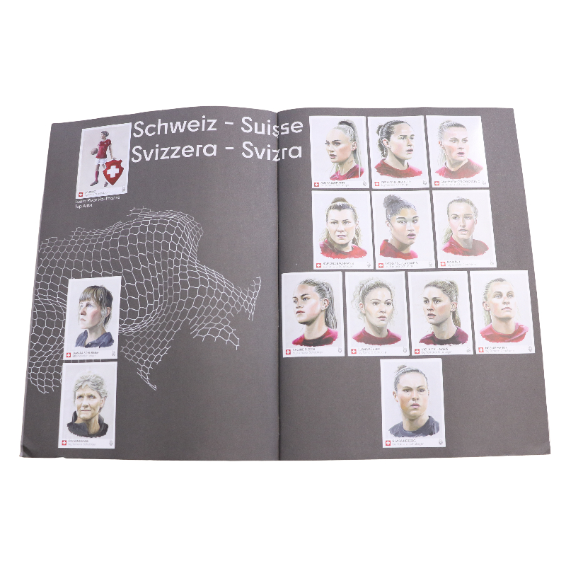 Schweiz - Einzelsticker zur EM der Frauen 2025