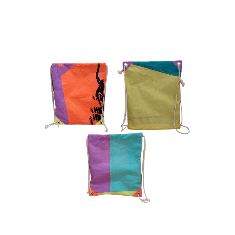 Seesack Upcycling NEON