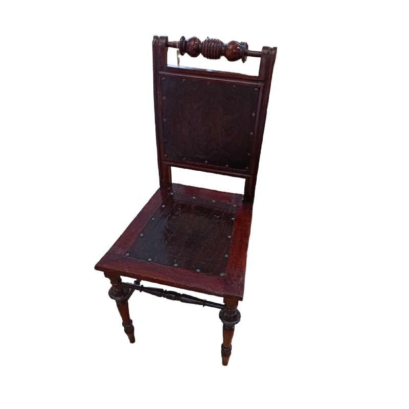 Sessel GRÜNDERZEIT (1880  mit gedrechselter Rückenlehne)