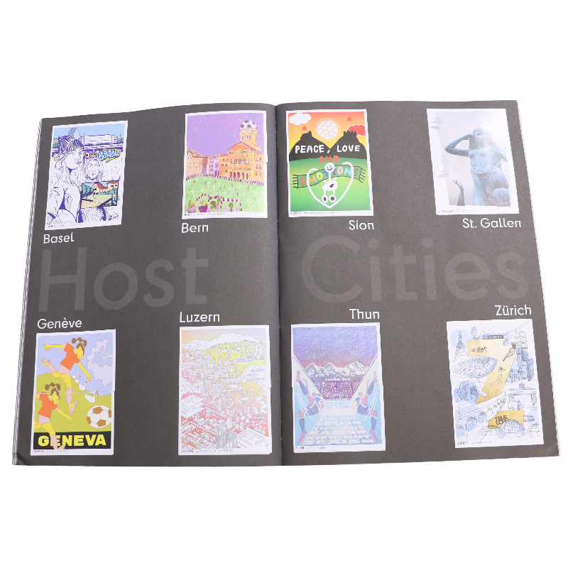 Städte - Einzelsticker zur EM der Frauen 2025