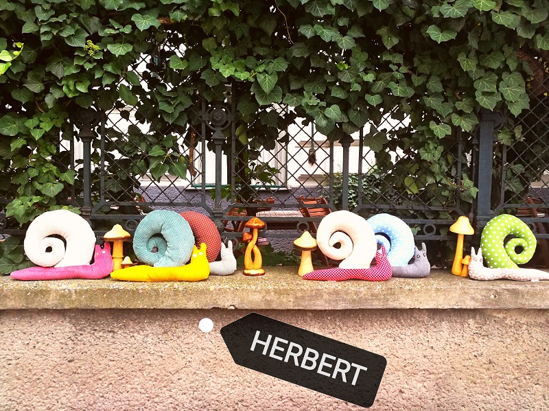 Stofftier Schnecke(rl) HERBERT