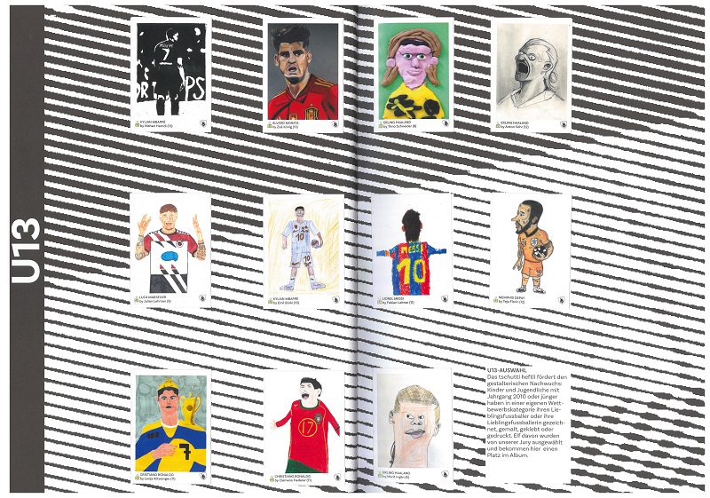 U13 - Einzelsticker zur EM der Männer 2024