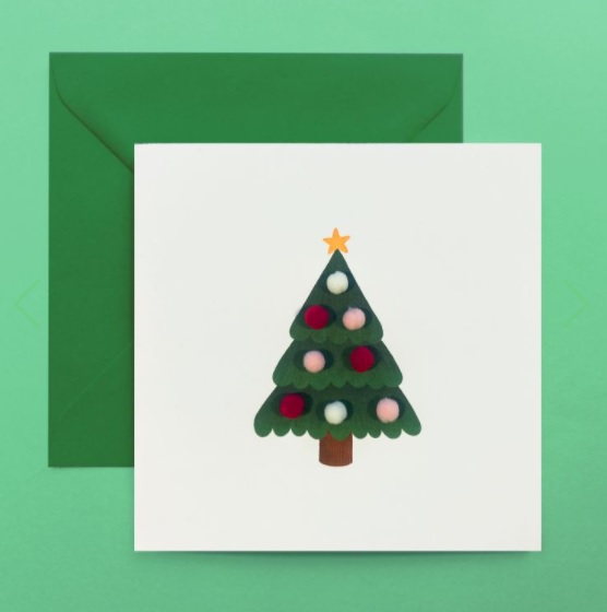 Grußkarte CHRISTBAUM