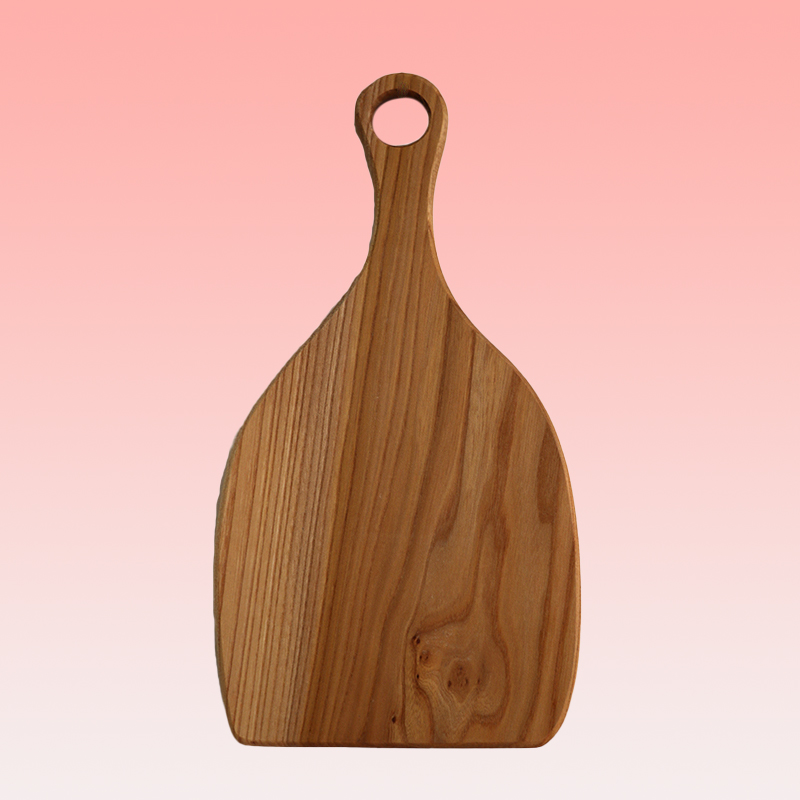 WOODEN BOARD No. 1a (organic shape with large hole)
