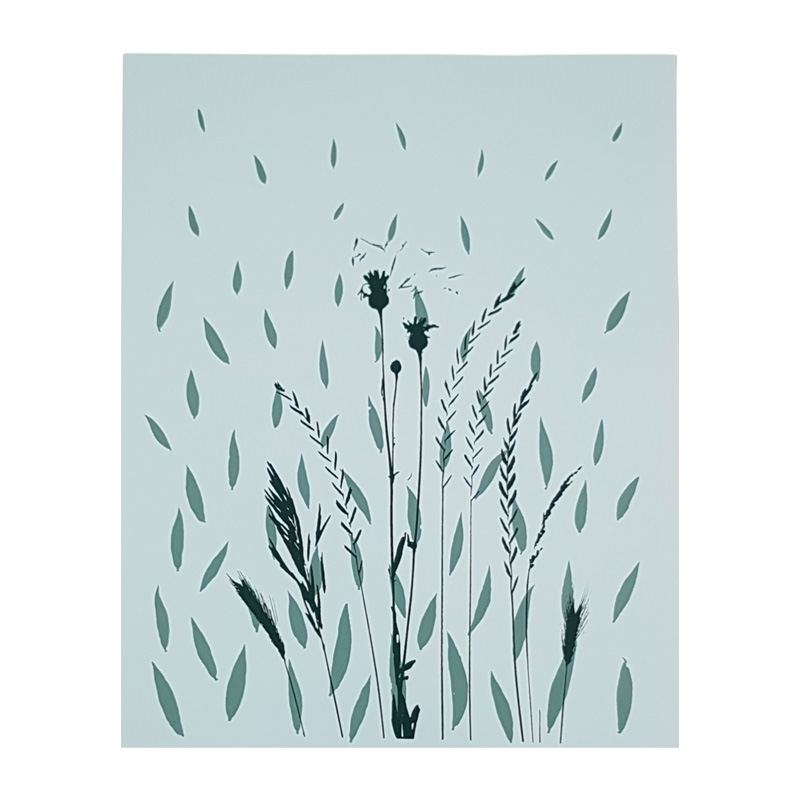 Kunstdruck: BLÄTTERREGEN  40x50