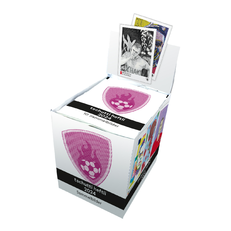 STICKERBOX MIT 40 TÜTEN (zur EM der Männer 2024)