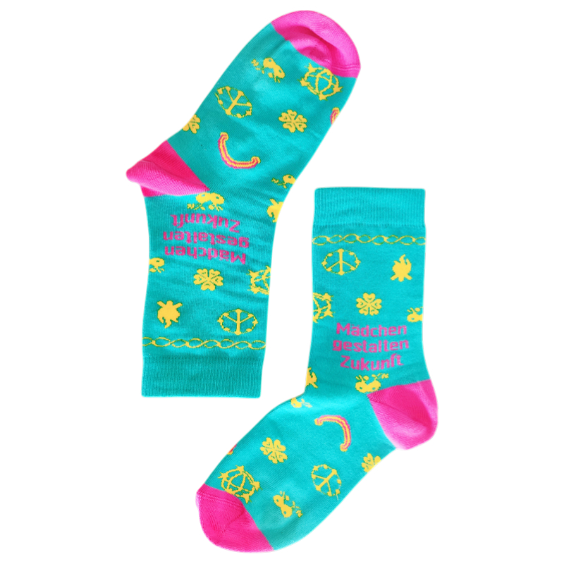 YC Socken MÄDCHEN GESTALTEN ZUKUNFT