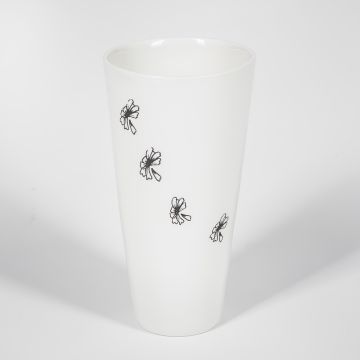 KERAMIKVASE (konisch)