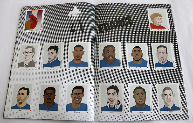 Frankreich EM Team 2012